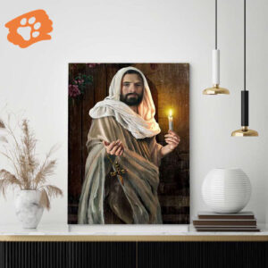 Jesus Give Me His Hand Poster for Home Decor Gift