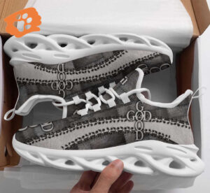 Jesus God is Good Yezy Running Sneakers Gift for Men Women