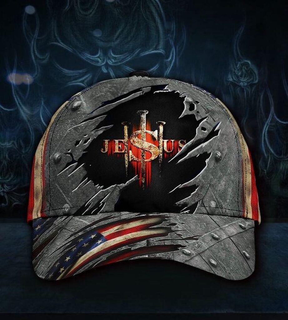 Jesus Hat 3D Printed American Flag Vintage Cap Men Patriotic Christian Gift For Him Classic Cap Jesus Hat 3D Printed American Flag Vintage Cap Men Patriotic Christian Gift For Him Classic Cap