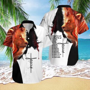 Stylish Jesus Hawaiian Shirt HW2199 - Trendy Religious Clothing for Men