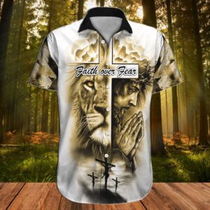 Jesus Hawaiian Shirt: Way Maker Miracle Worker Promise Keeper - Aloha Hawaii 1