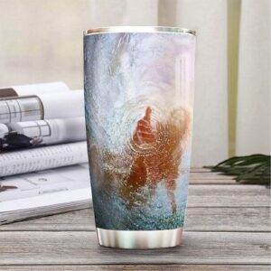 Jesus Help Stainless Steel Tumbler - Jesus Lover Men Women 1