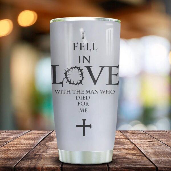 Jesus Hold Your Hand Stainless Steel Tumbler – Jesus Lover Men Women
