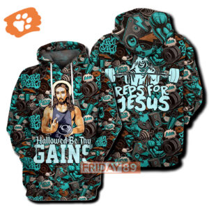 Jesus Hoodie Hallowed Be Thy Gains T-shirt Amazing Jesus Shirt Sweater 2025