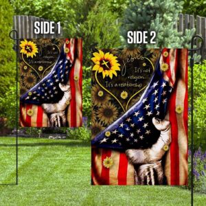 2025 Jesus House & Garden Flag Set It s Not Religion It s Relationship Sunflower Christian Flags 3
