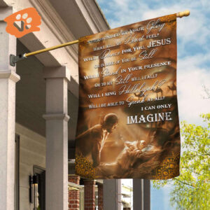 Jesus House Flag Your Glory Surrounds Brown Garden Flag 2025