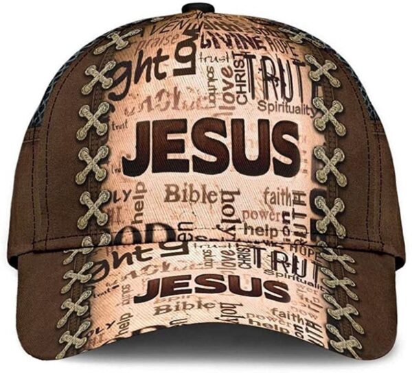 Jesus I Trust in You Simple and Beautiful 3D Printed Unisex Hat Classic Cap, Snapback Cap, Baseball Cap
