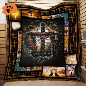 Jesus In My Heart Quilt Gift - Religious Home Decor for Christian Families