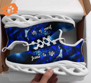 Jesus Is Life Yezy Running Sneakers CM Gift for Men Women