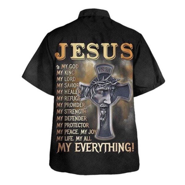 Jesus Is My Everything Men s Christian Hawaiian Shirt – Gift for Faithful