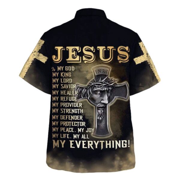 Jesus Hawaiian Shirt for Men: God King Lord Savior – Perfect Christian Gift