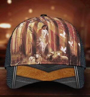Jesus Is My King Faith American Flag Classic Cap All Over Print