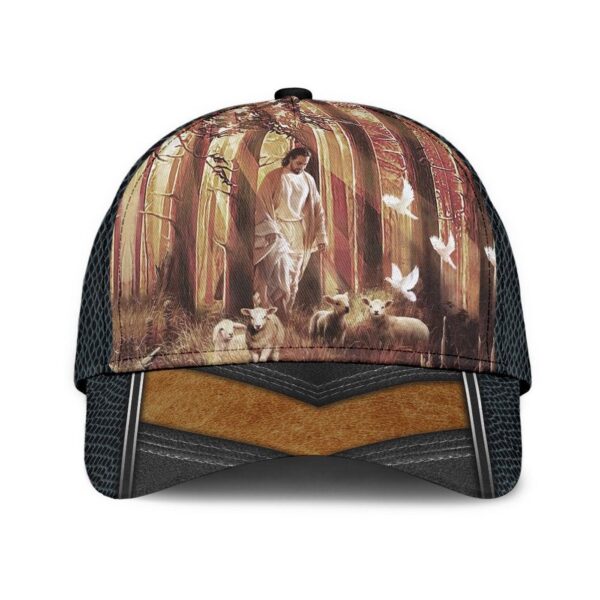 Jesus Is My King Faith American Flag Classic Cap All Over Print