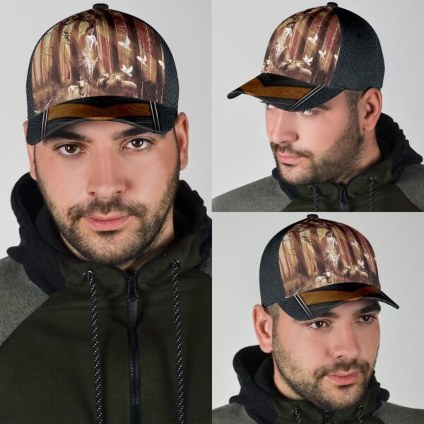 Jesus Is My King Faith American Flag Classic Cap – Gift 2025 for Men Women