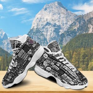 Jesus Is My Lord Basketball Shoes, Living God Christian Cross Running Shoes, Jesus Salvation Faith Footwear Shoes Unisex 3