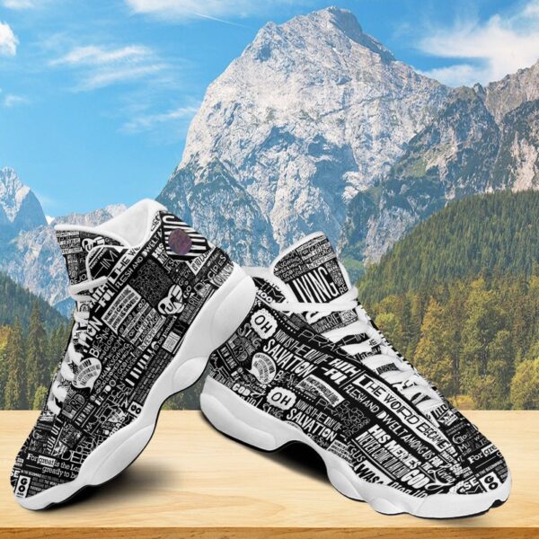 Jesus Is My Lord Basketball Shoes, Living God Christian Cross Running Shoes, Jesus Salvation Faith Footwear Shoes Unisex