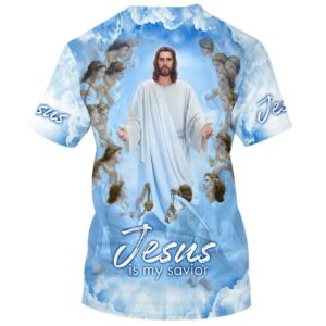 Jesus Is My Savior 3D All Over Print T-Shirt for Men and Women - Christian Faith Shirt 1