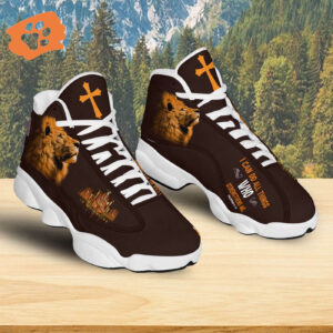 Jesus Is My Savior Basketball Shoes, I Can Do All Things Through Christ Running Shoes, God Cross Lion Footwear Unisex