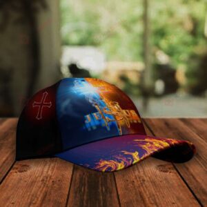 Jesus Is my Savior Christ God Classic 3d Cap ALL OVER PRINTED Hat Classic Cap - PN210003Pa 1