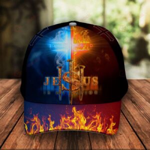 Jesus Is my Savior Christ God Classic 3d Cap ALL OVER PRINTED Hat Classic Cap - PN210003Pa