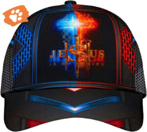 Jesus Is My Savior Cross Baseball Cap Hat  Trucker Classic Hats Gift