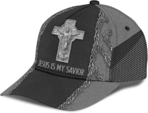 Jesus Is My Savior Cross Baseball Cap Hats Trucker Classic Hats Gift 3