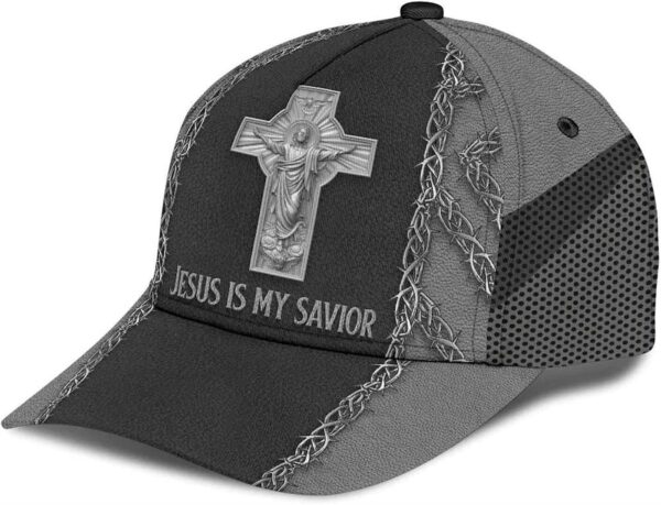 Jesus Is My Savior Cross Baseball Cap Hats  Trucker Classic Hats Gift