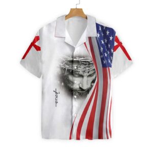 Men s Jesus Is My Savior Hawaiian Shirt - Christian Gift with Fishing Therapy Design