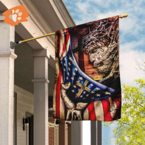 Jesus Is My Savior Flag - Show Your Faith with this Religious Banner