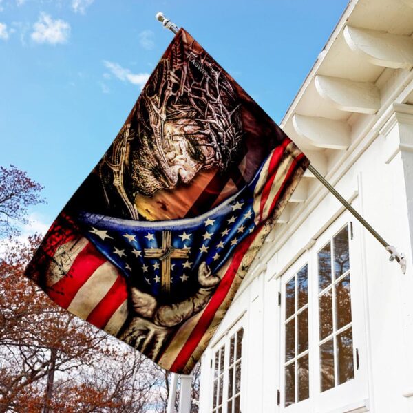Jesus Is My Savior Flag – Show Your Faith with this Religious Banner