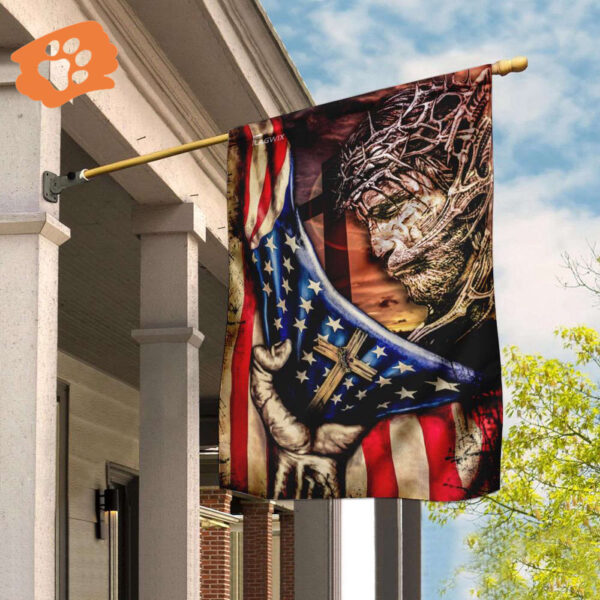 Jesus Is My Savior Flag – Show Your Faith with this Religious Banner
