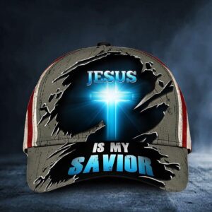 Jesus Is My Savior Hat American Flag Cap Unique Christian Gift Ideas For Men