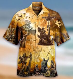Jesus Is My Savior Hawaiian Shirt - Aloha Summer Gift for Men & Women