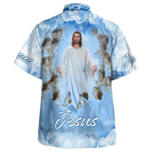 Christian Men s Jesus Is My Savior Hawaiian Shirt Gift for Christians 1