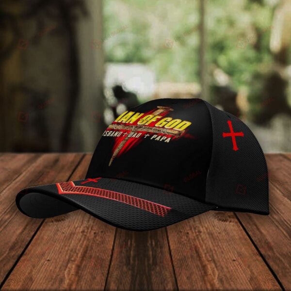 Jesus is my Savior Man of God Dad Husband Papa 3d Cap ALL OVER PRINTED