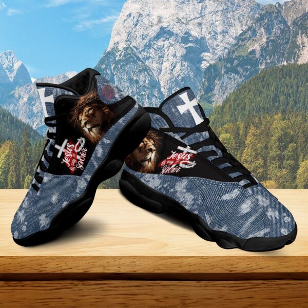 Jesus Is My Savior Running Shoes, Lion Of The Judah Christian Cross Basketball Shoes, Unisex Footwear Shoes