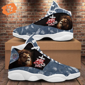 Jesus Is My Savior Running Shoes, Lion Of The Judah Christian Cross Basketball Shoes, Unisex Footwear Shoes