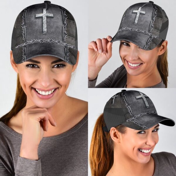 Jesus Is My Savior Silver Metal Classic Cap – Gift 2025 for Men Women