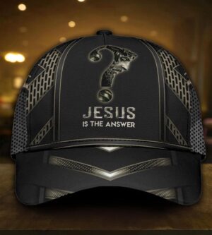 Jesus Is The Answer Classic Cap All Over Print