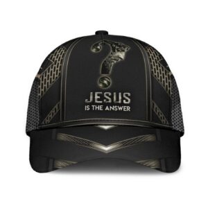 Jesus Is The Answer Classic Cap All Over Print 1