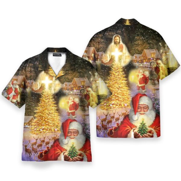 Jesus Is The Magic Of Christmas Hawaiian Shirt – Festive Holiday Apparel