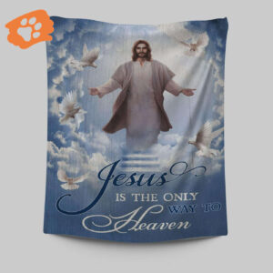 Jesus Is The Only Way Tapestry: Hand Of Jesus Prints - Christian Wall Decor