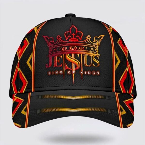Jesus King Of Kings Baseball Cap Hat  Trucker Classic Hats Gift