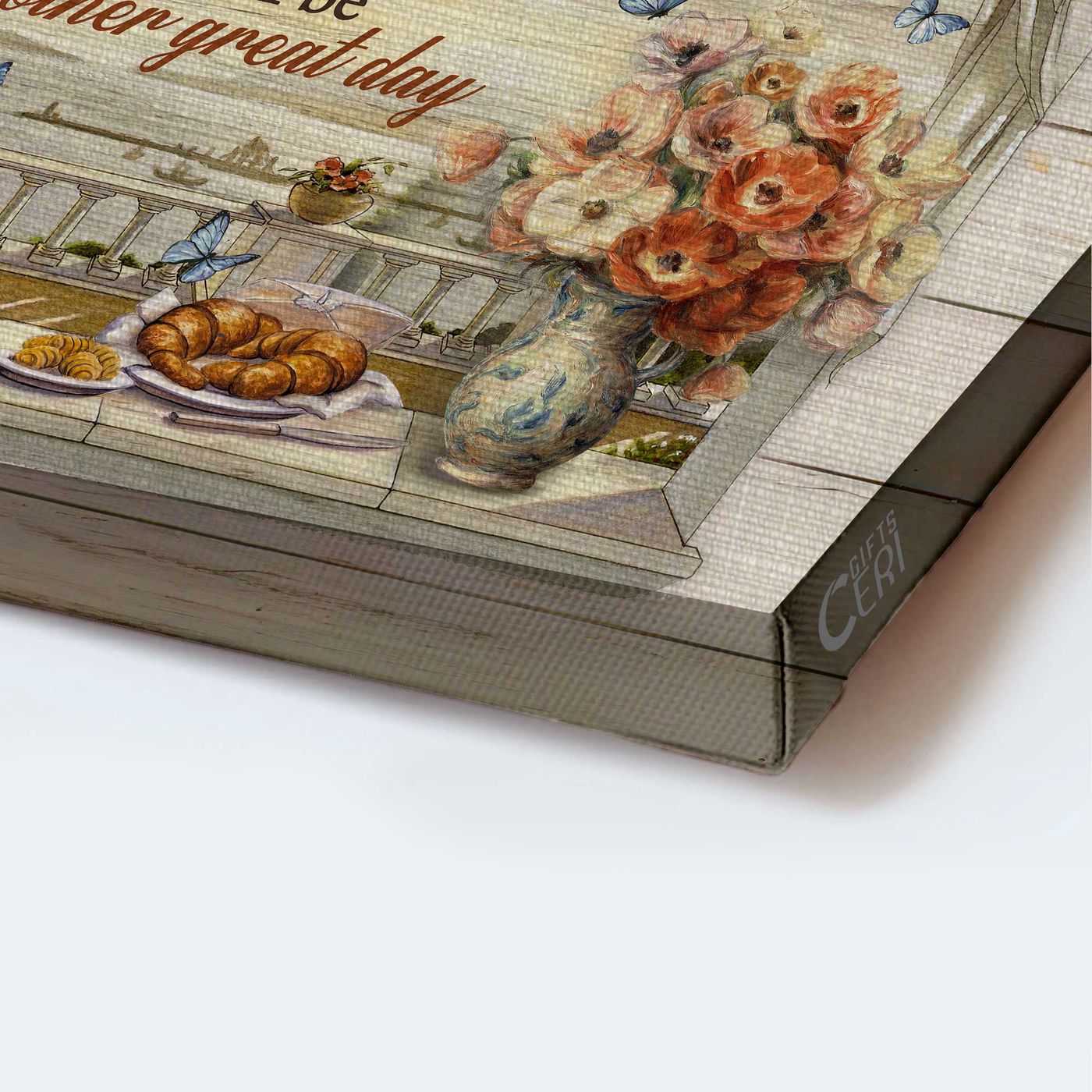 Jesus Landscape Poster: Vintage Painting Home Decor Gift – Sea View & Window View – Christian Gift for Another Great Day