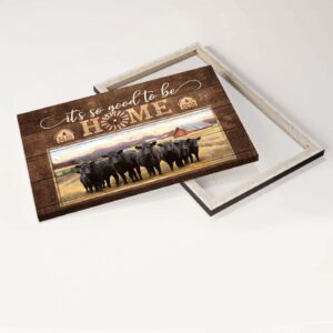 Religious Christian Landscape Poster Home Decor Gift - Tranquil Jesus & Farm Angus Aberdeen Design - Perfect for Home 3