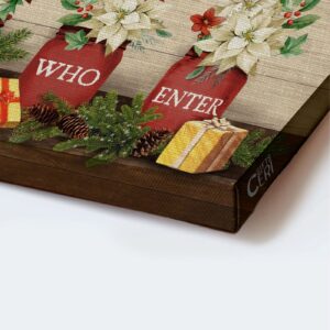 Jesus Christmas Landscape Poster - Colorful Gift for Christian Home Decor 1