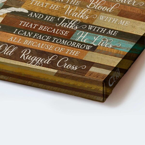 Jesus Landscape Poster Home Decor Gift- Amazing Grace Christian Wall Art