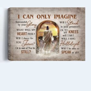 Jesus Sunset Landscape Poster Home Decor Gift - Christian Wall Art Poster Home Decor Gift Print 3