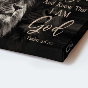 Jesus Lion of Judah Black and White Painting - Christian Home Decor Poster Gift 3