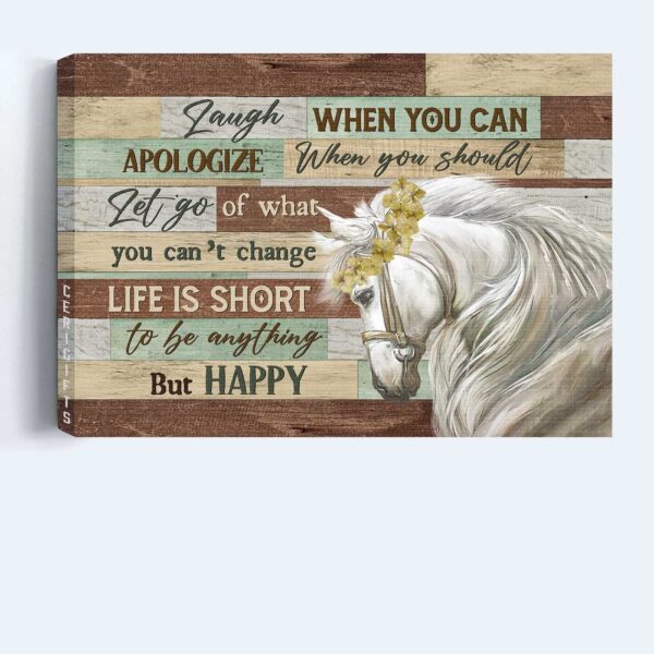 Christian Landscape Poster Home Decor Gift – Pretty Horse & Sunflower Wreath – Christian Wall Art